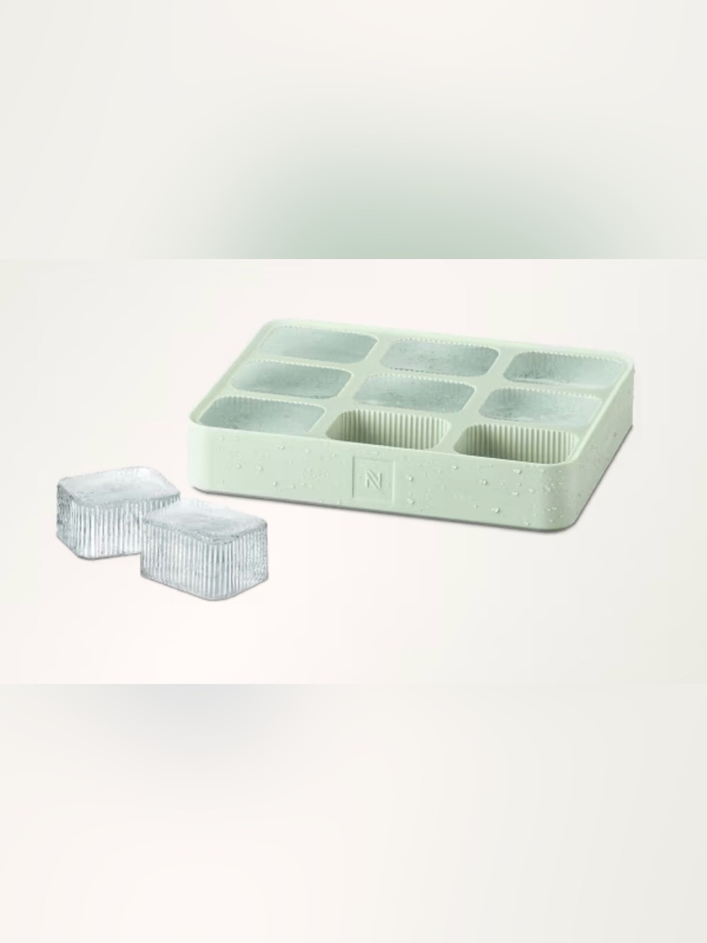 New Nespresso Barista Ice Cube Tray in Aquamarine